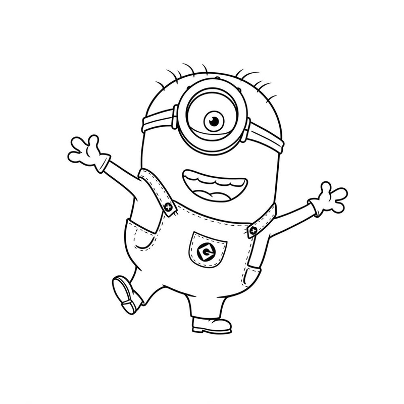 Bộ tranh tô màu Minions