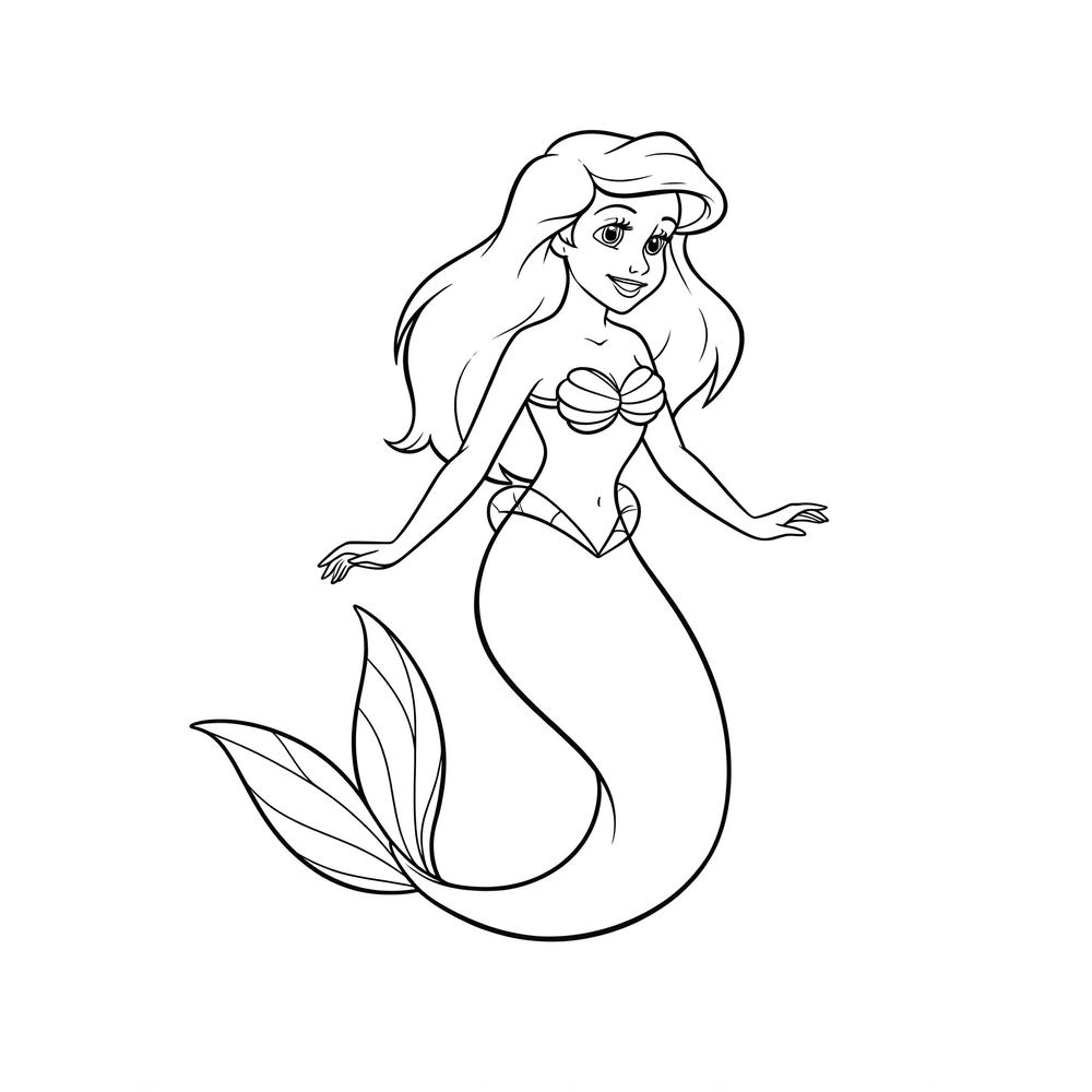 tô màu công chúa disney đơn giản