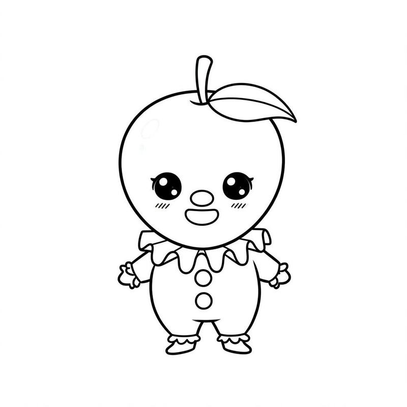 Ảnh tô màu trái xoài
