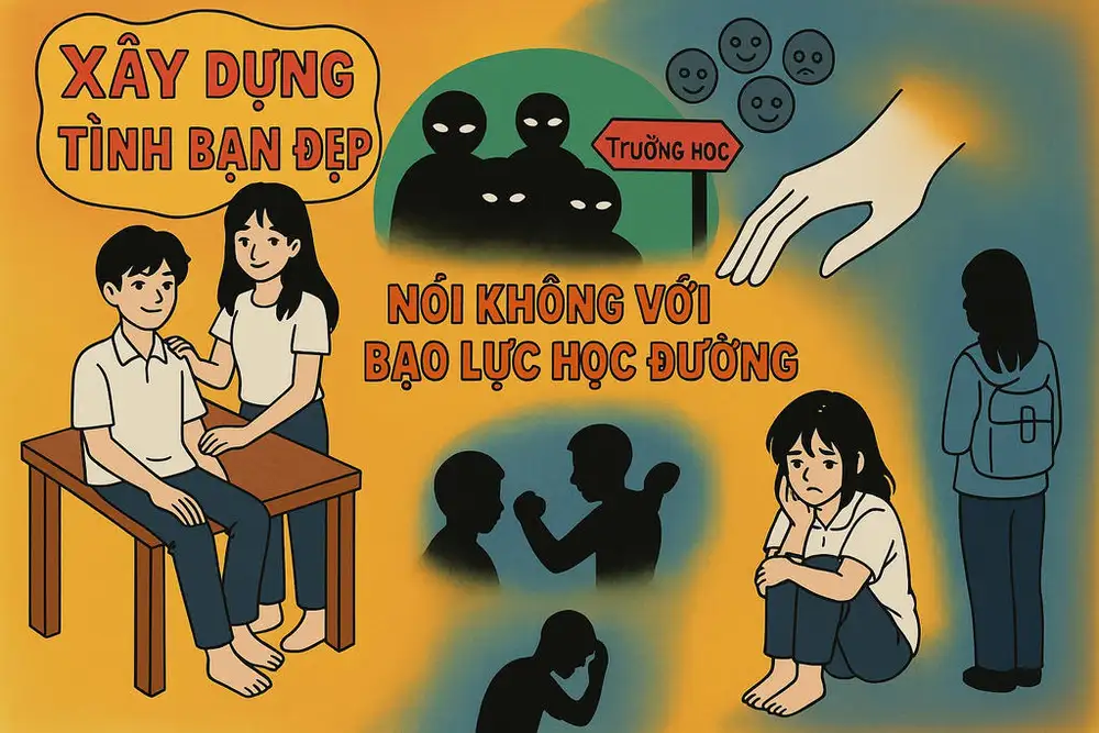Ý nghĩa của tranh vẽ bạo lực học đường