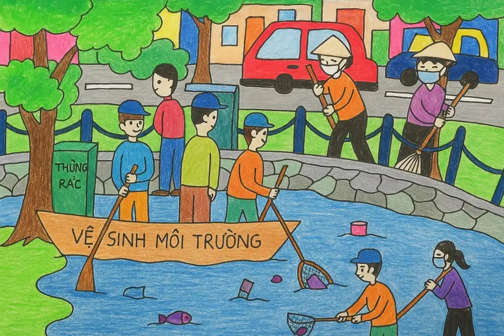 Lý do nên khuyến khích học sinh vẽ tranh bảo vệ môi trường