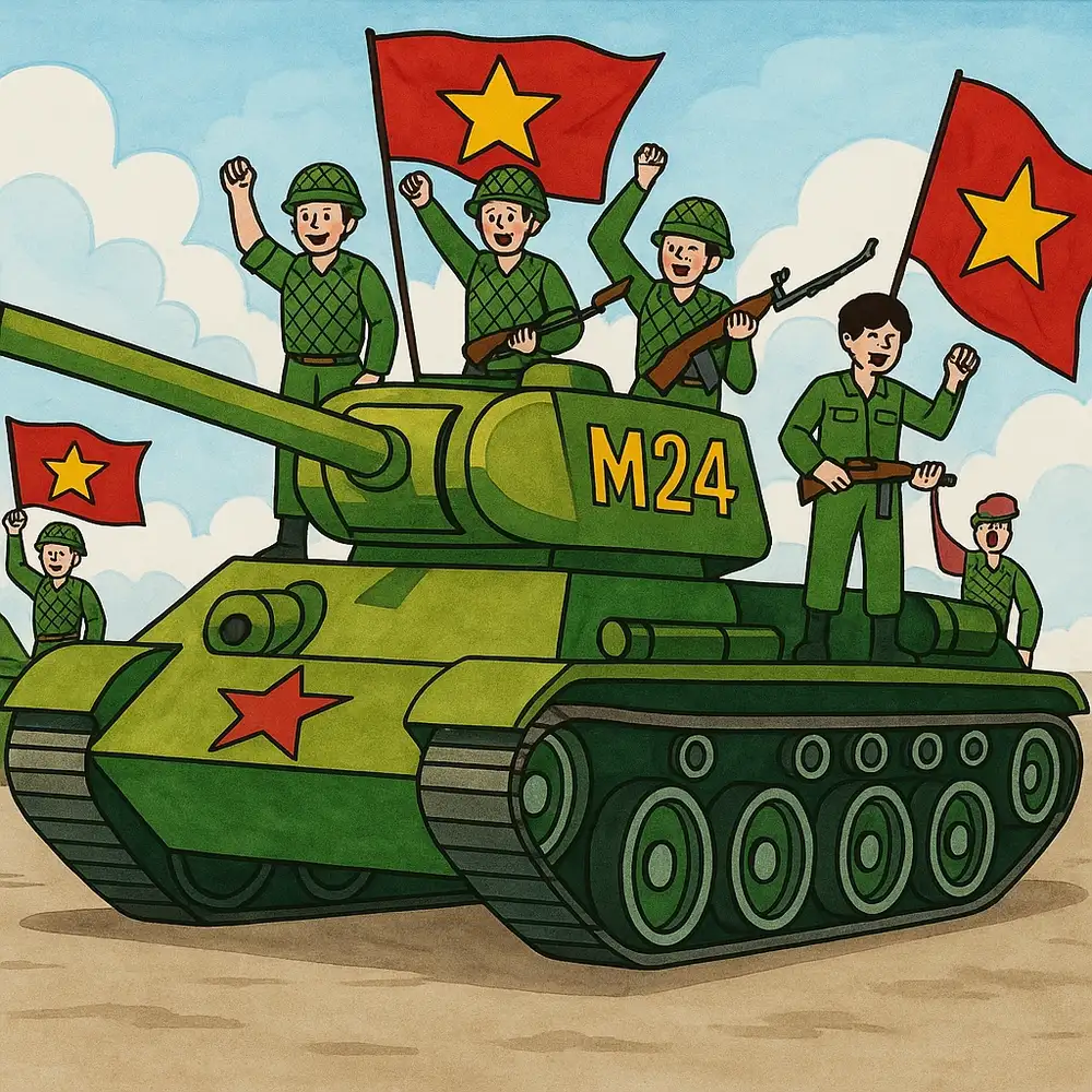 tranh vẽ chú bộ đội