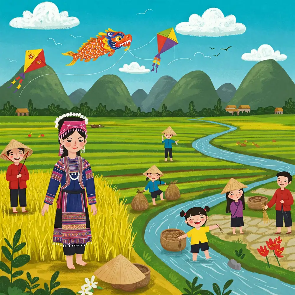 tranh em yêu tổ quốc việt nam vẽ bằng bút chì 