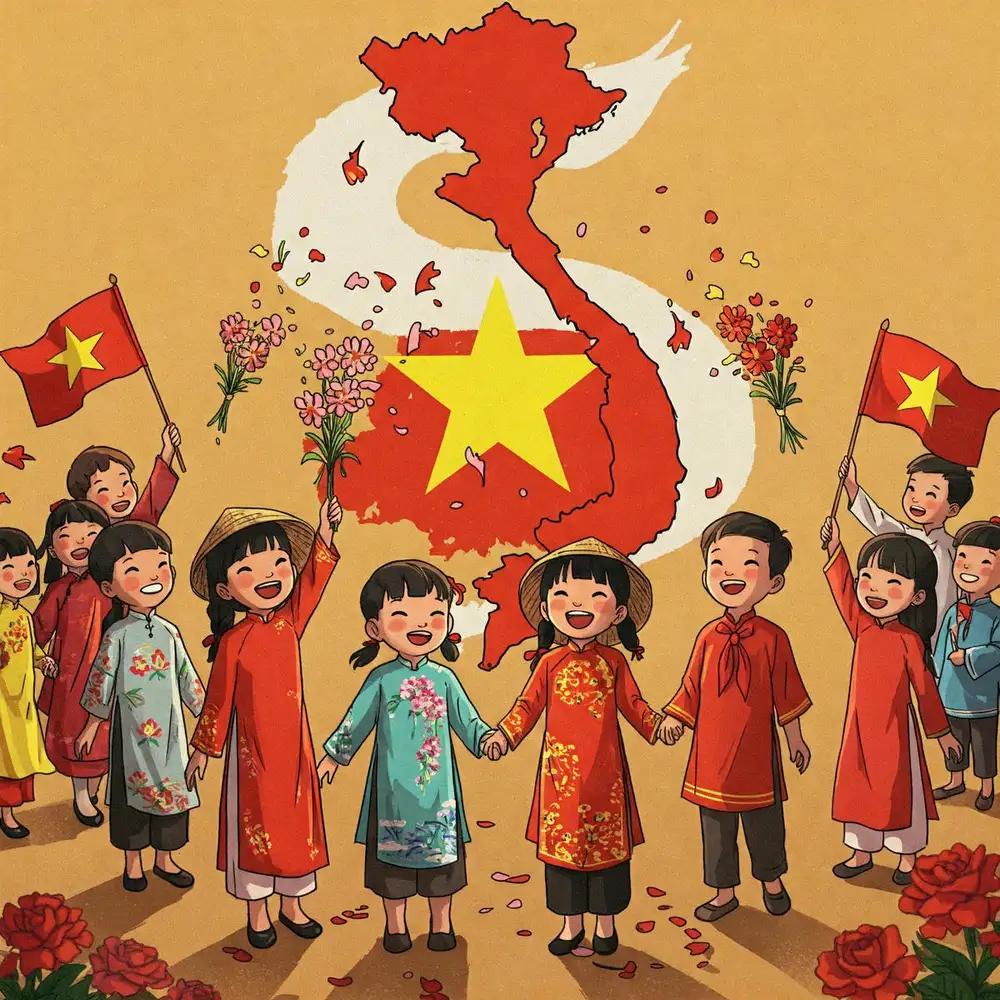 tranh vẽ giải phóng sài gòn 