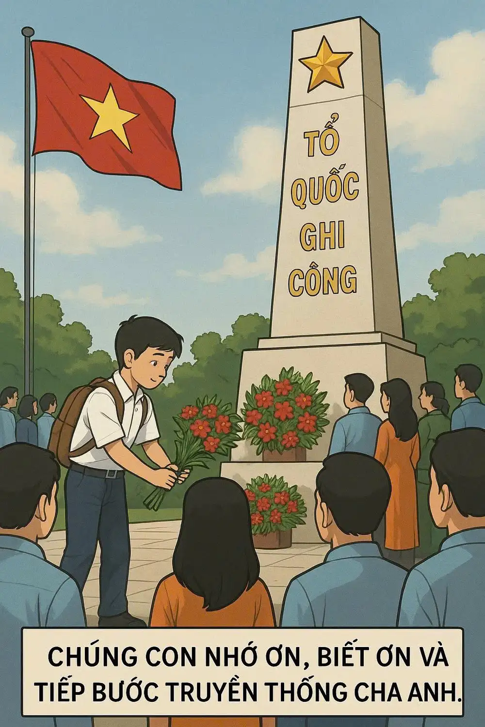 vẽ tranh 30/4 lịch sử 