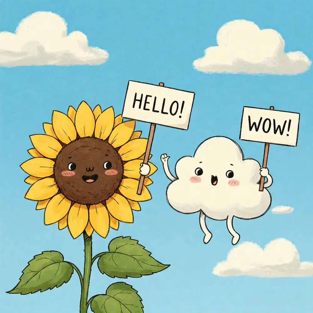 tranh vẽ hoa hướng dương đẹp và đơn giản nhất