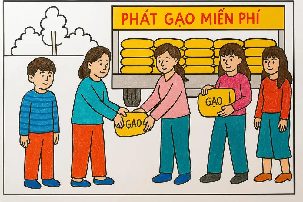 vẽ tranh em và cộng đồng 