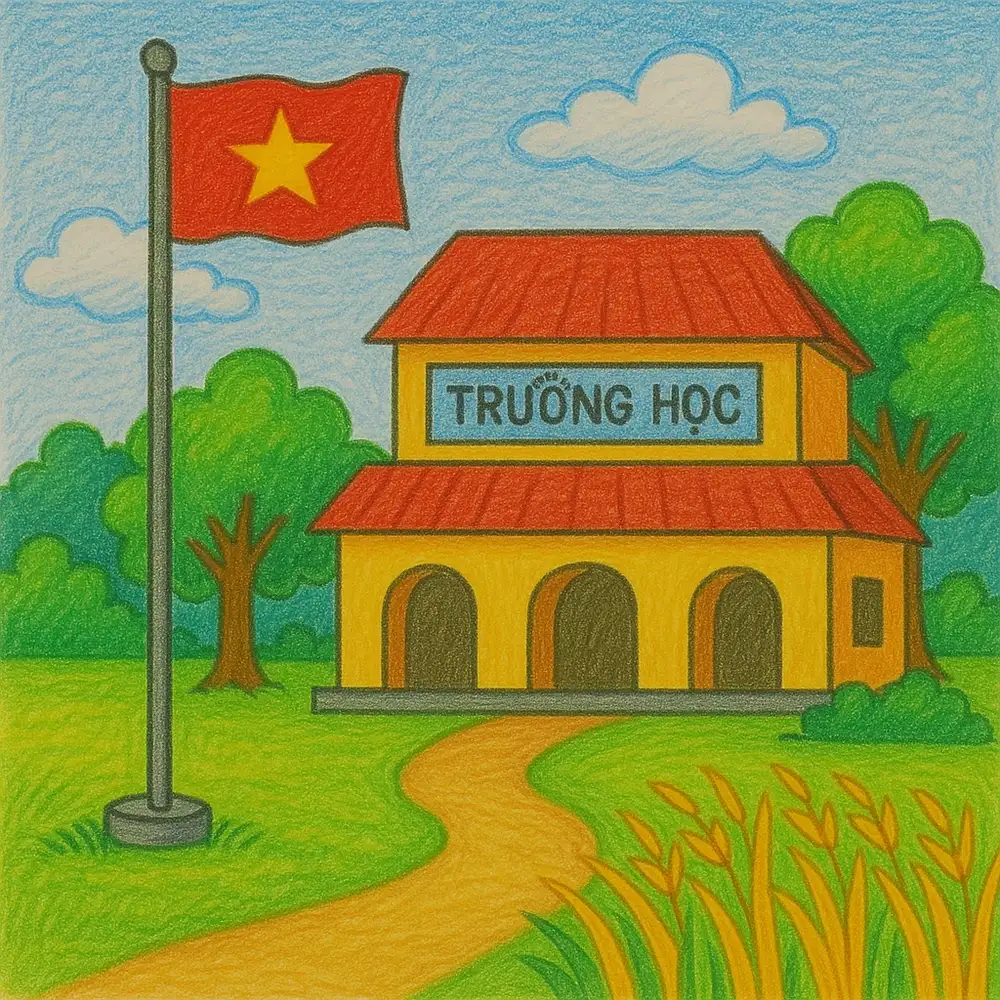 tranh vẽ yêu quê hương đất nước ý nghĩa 