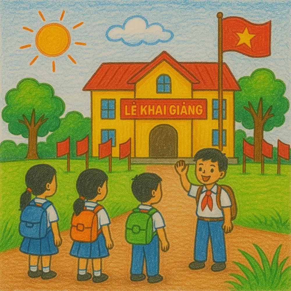 tranh vẽ quê hương đất nước