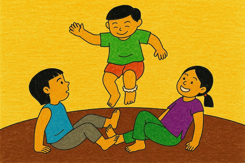 vẽ tranh trò chơi dân gian dễ nhất dành cho lớp 1 