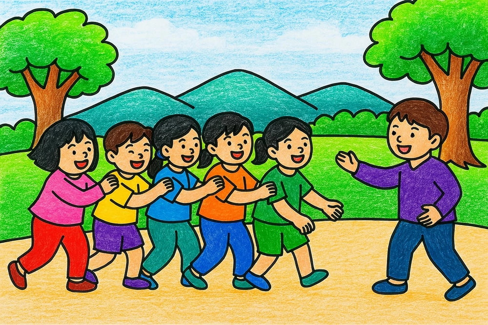 Tranh vẽ trò chơi dân gian có ý nghĩa gì?