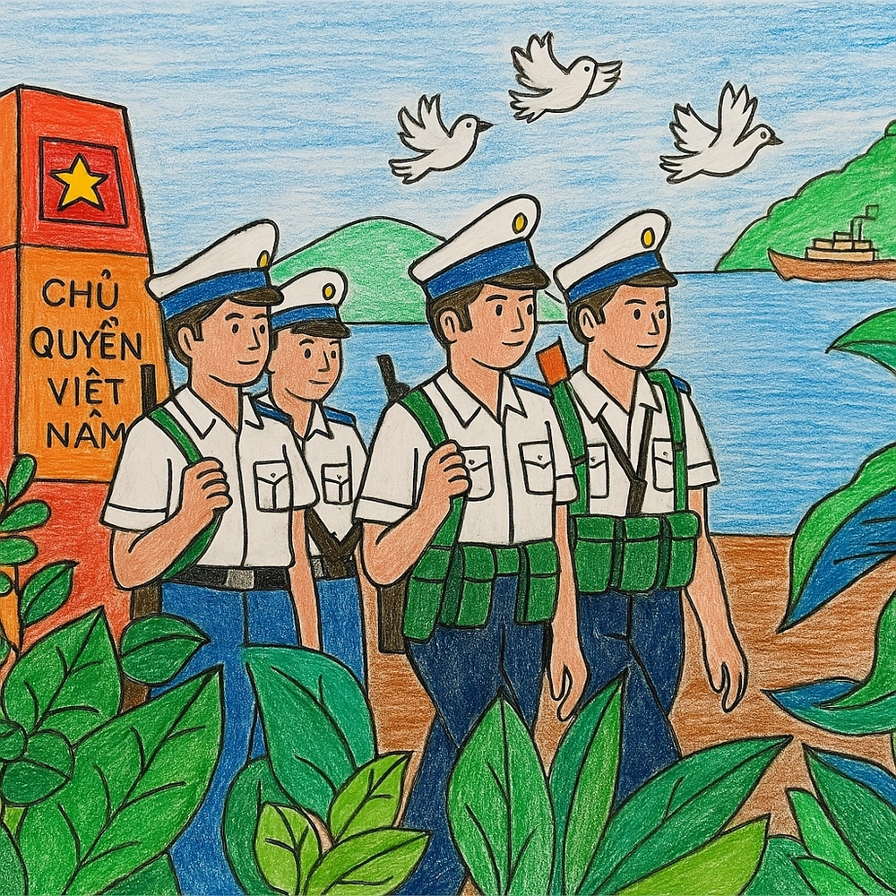 Các chủ đề phổ biến trong tranh vẽ biển đảo Việt Nam