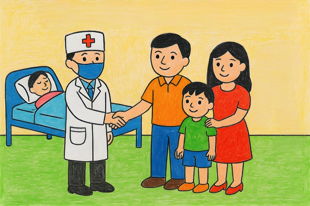 vẽ tranh về nghề bác sĩ thi vẽ tranh 