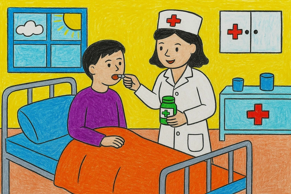 Các ý tưởng vẽ tranh về nghề bác sĩ
