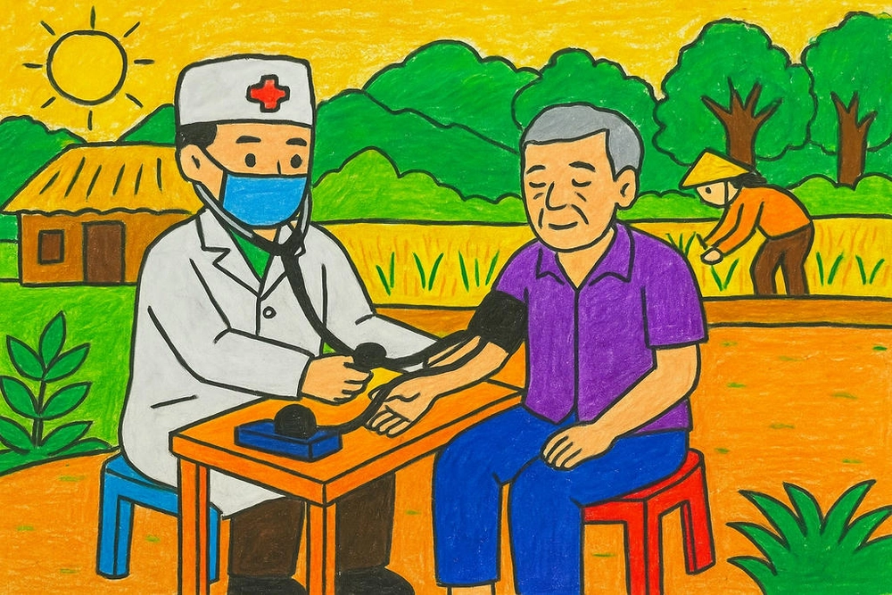 vẽ tranh vẽ nghề nghiệp bác sĩ mẫu giáo 