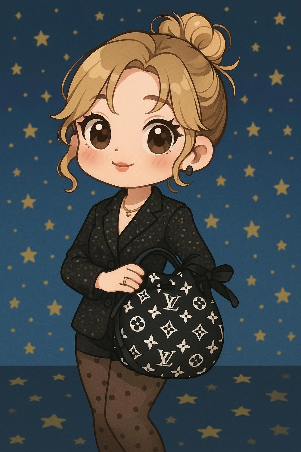 hình lisa blackpink dễ thương chibi 