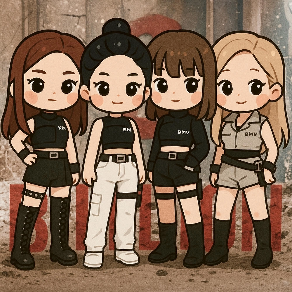 hình blackpink chibi cute 