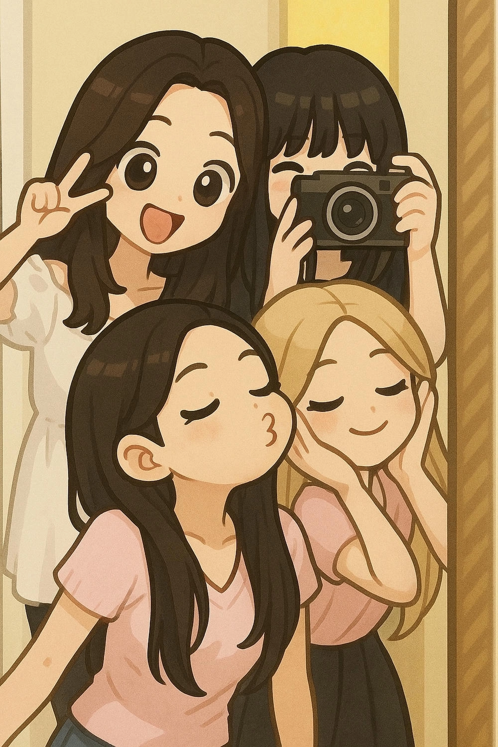 hình blackpink đáng yêu dạng chibi 