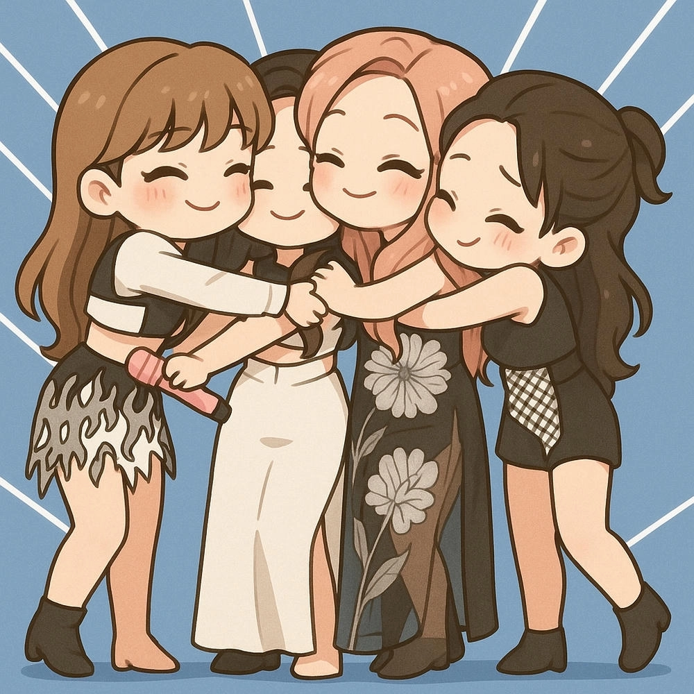 hình blackpink cute chibi 