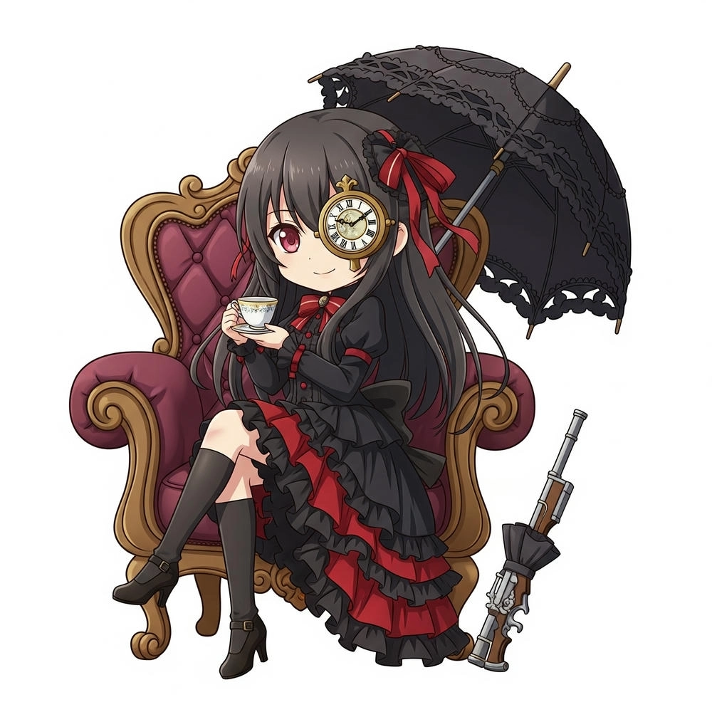 Lý do ảnh Kurumi chibi được yêu thích