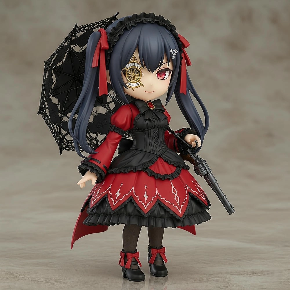 ảnh anime Kurumi dáng vẻ chibi dễ mến 