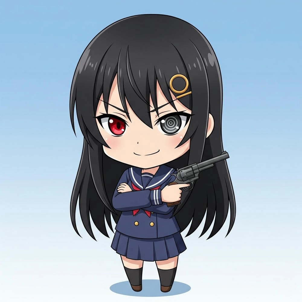 ảnh Kurumi Tokisaki cute chibi 