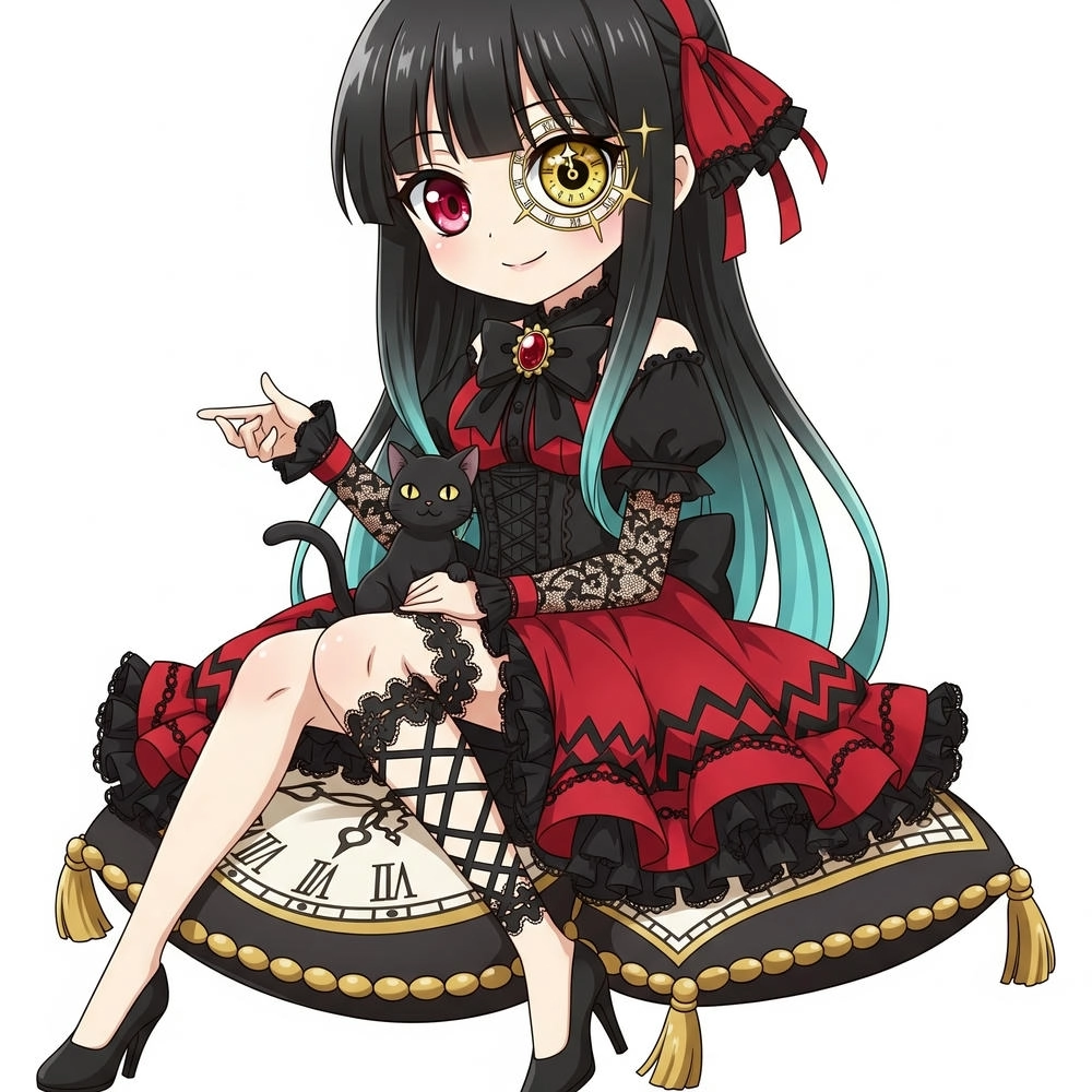 ảnh kurumi chibi đẹp nhất phong cách anime 