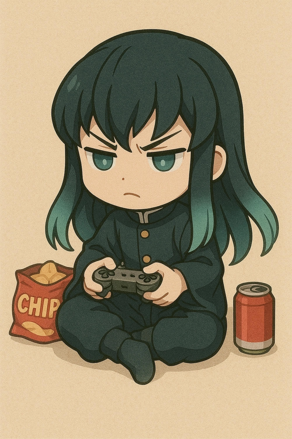 ảnh muichirou chibi dễ thương 