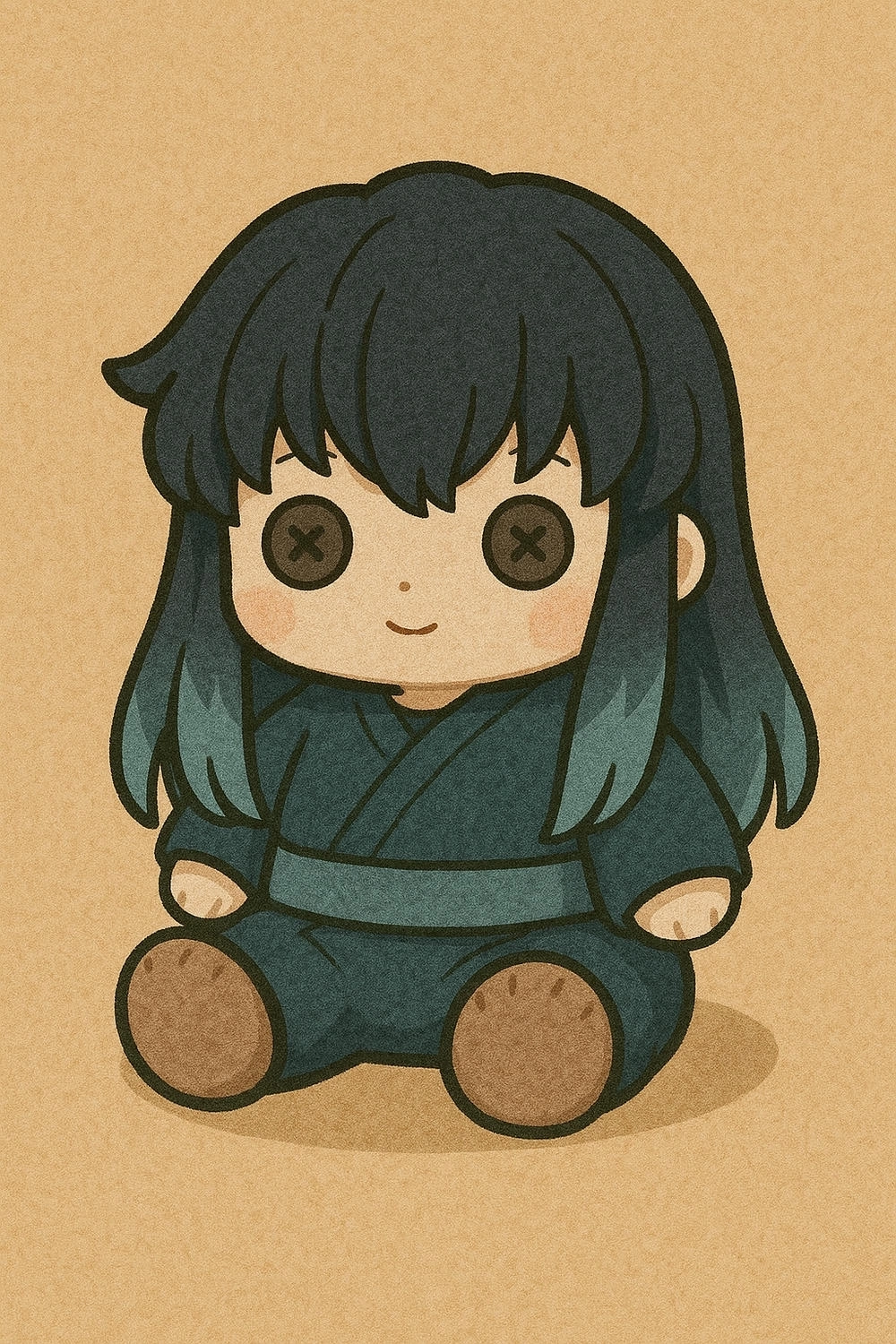 ảnh muichirou chibi phong cách kawaii 