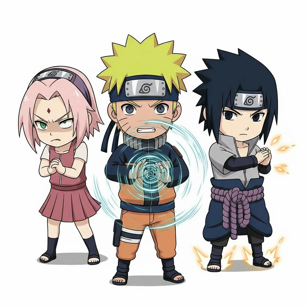 hình ảnh naruto chibi hoạt hình Nhật Bản 