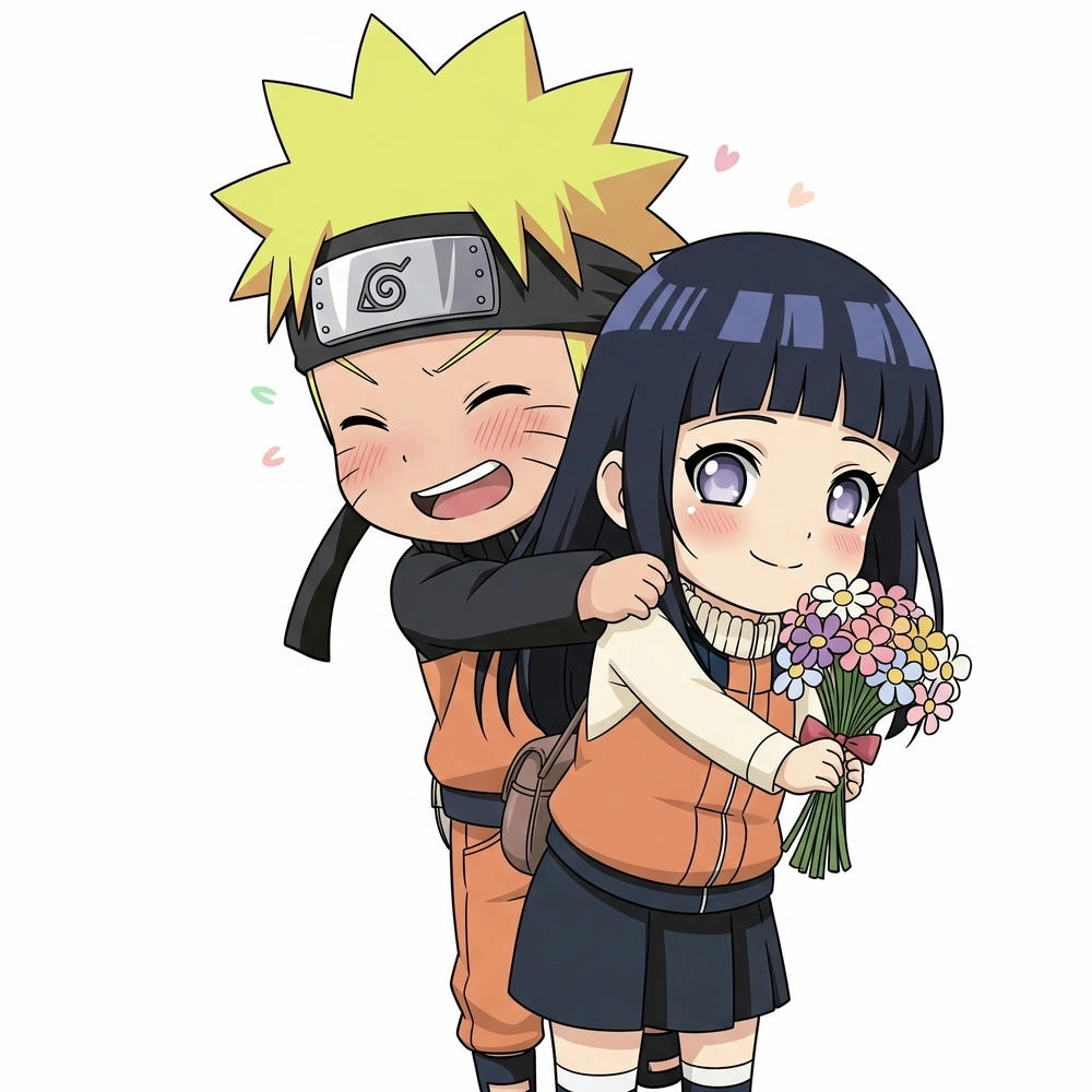 naruto chibi 3D sống động 