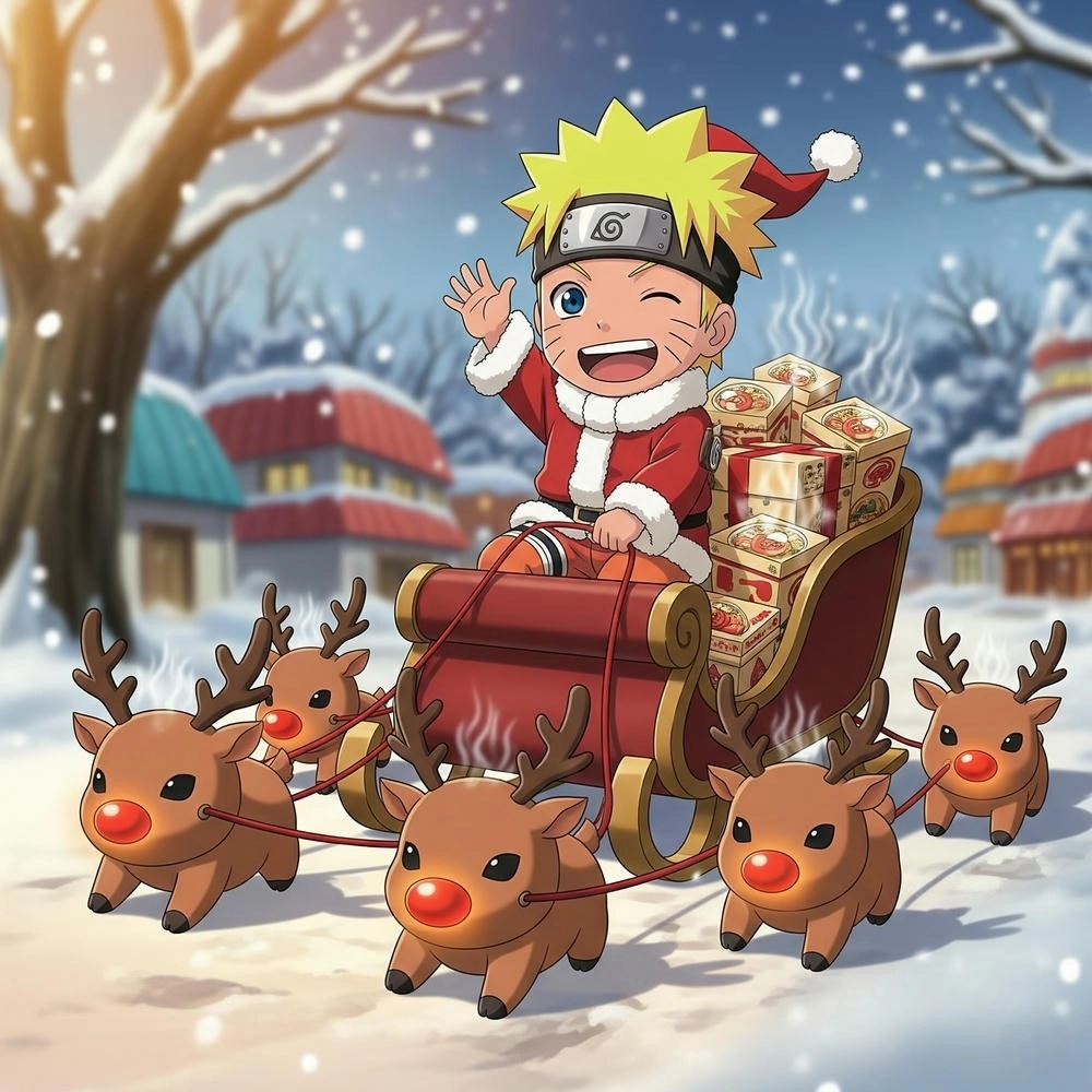 ảnh naruto chibi cực ngầu phong cách ninja 