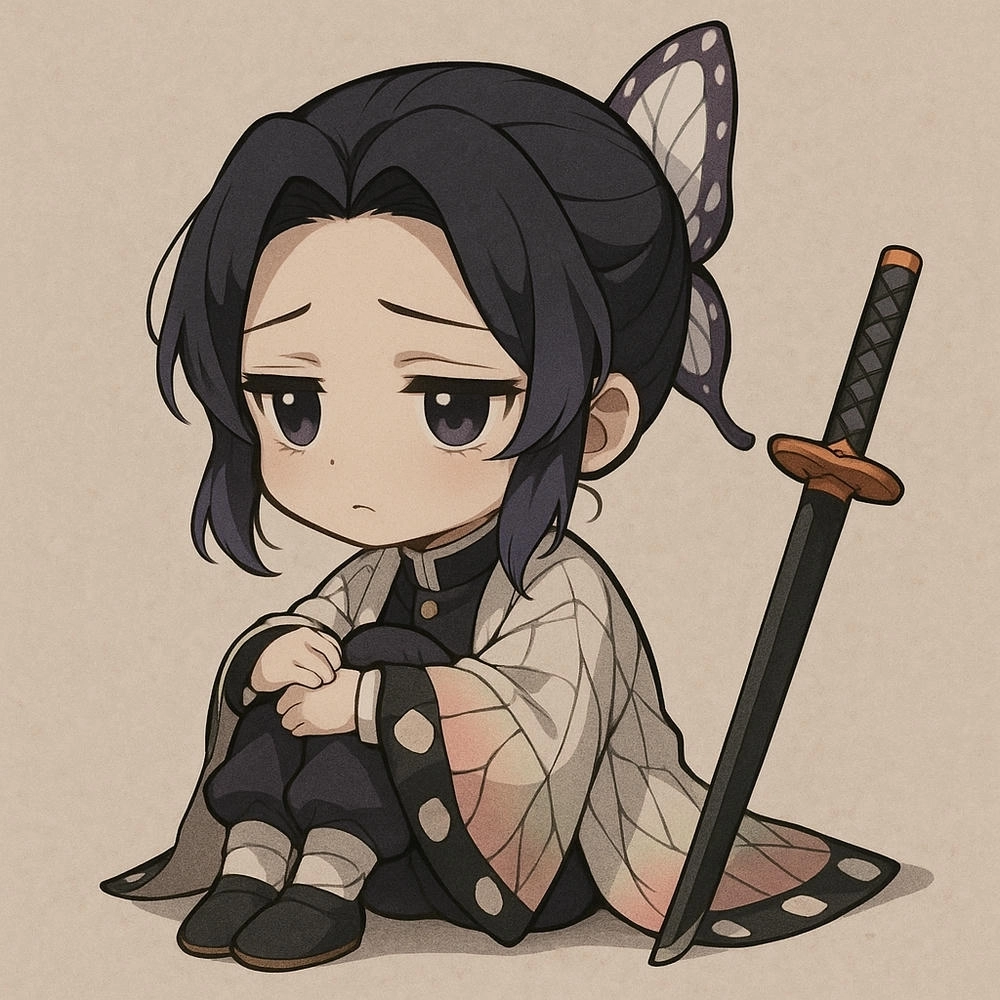 ảnh shinobu chibi cute đáng yêu 