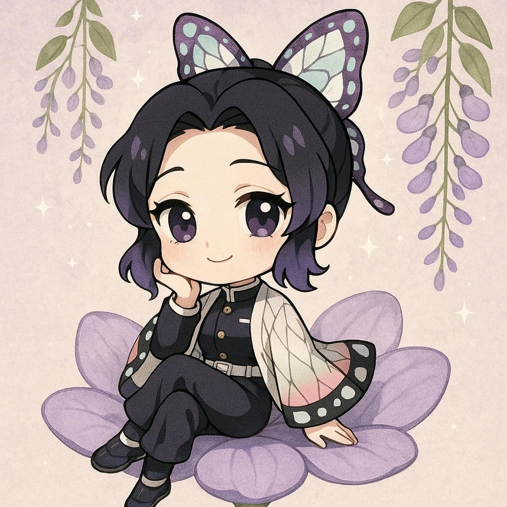 hình shinobu chibi dễ thương 