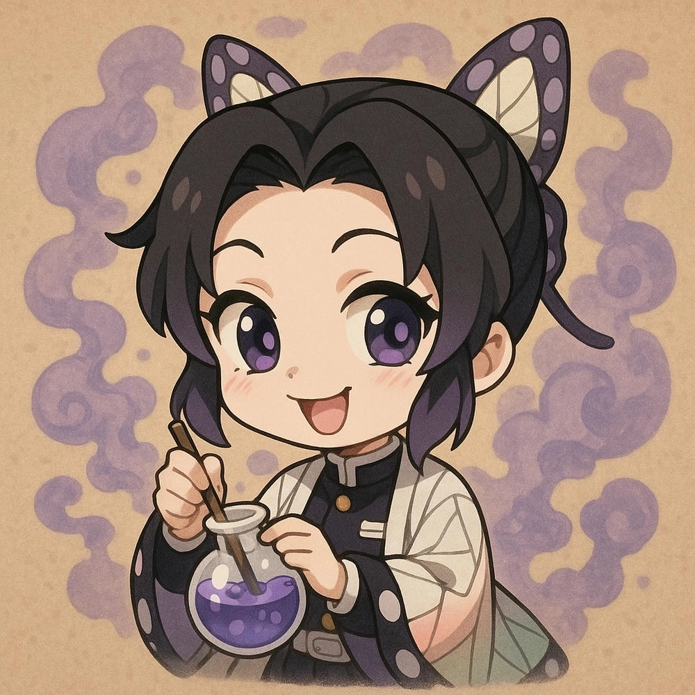 ảnh shinobu chibi cute đáng xem 