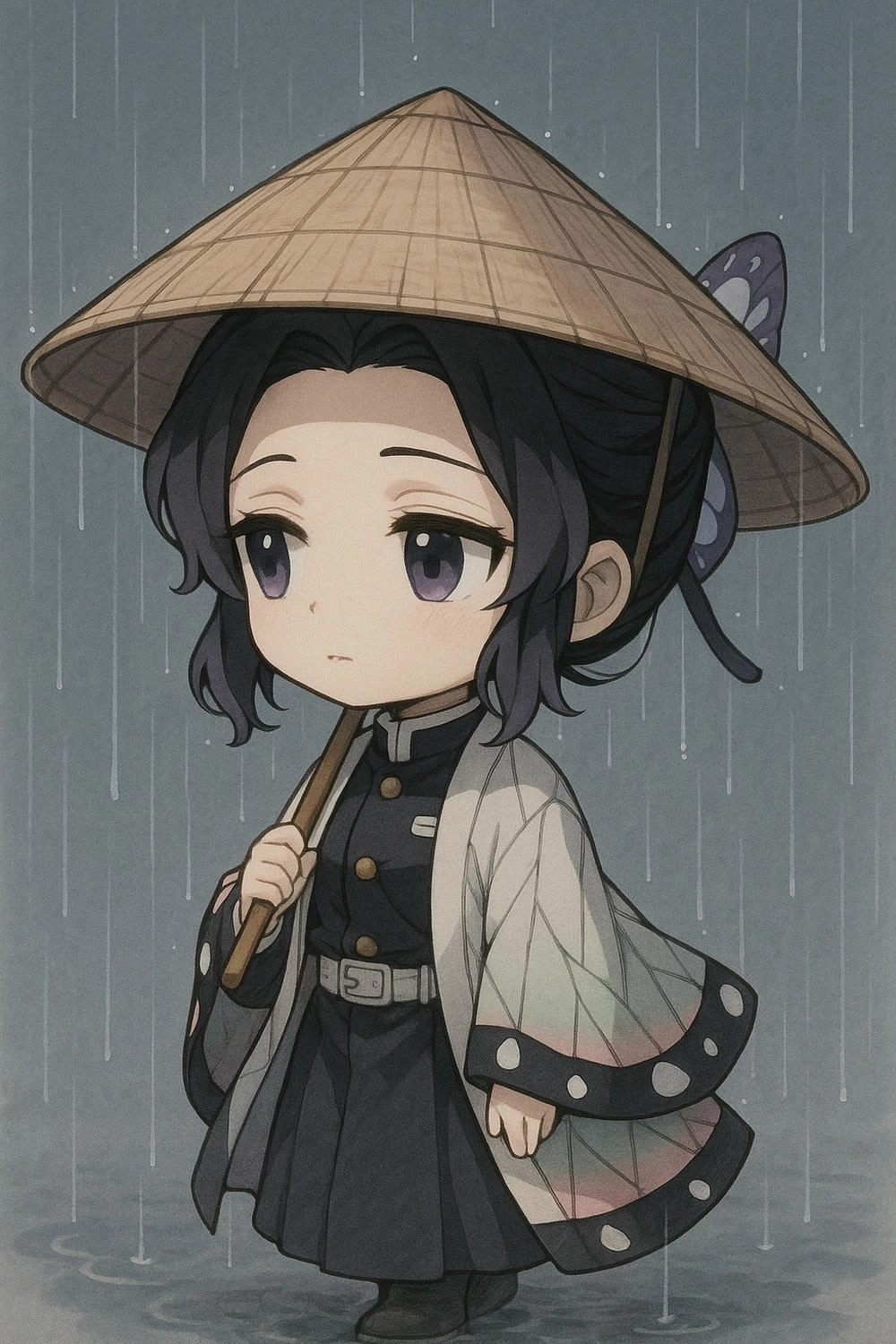 ảnh shinobu chibi sắc nét 
