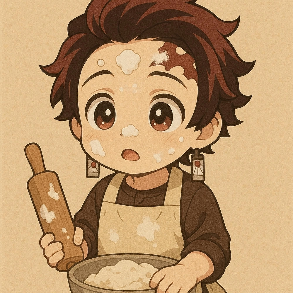 ảnh anime tanjiro chibi với nét vẽ đẹp và ấn tượng 
