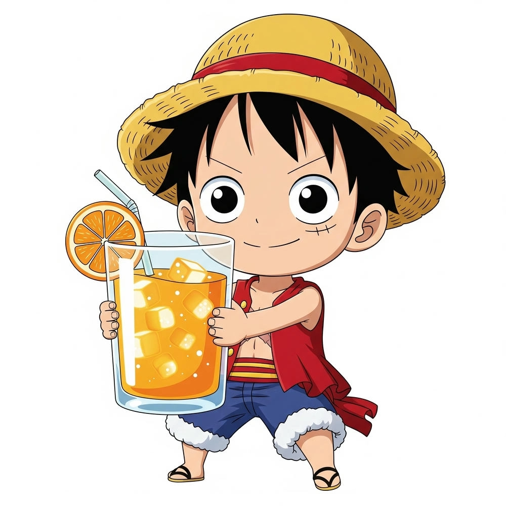 ảnh luffy cute dùng làm hình nền 