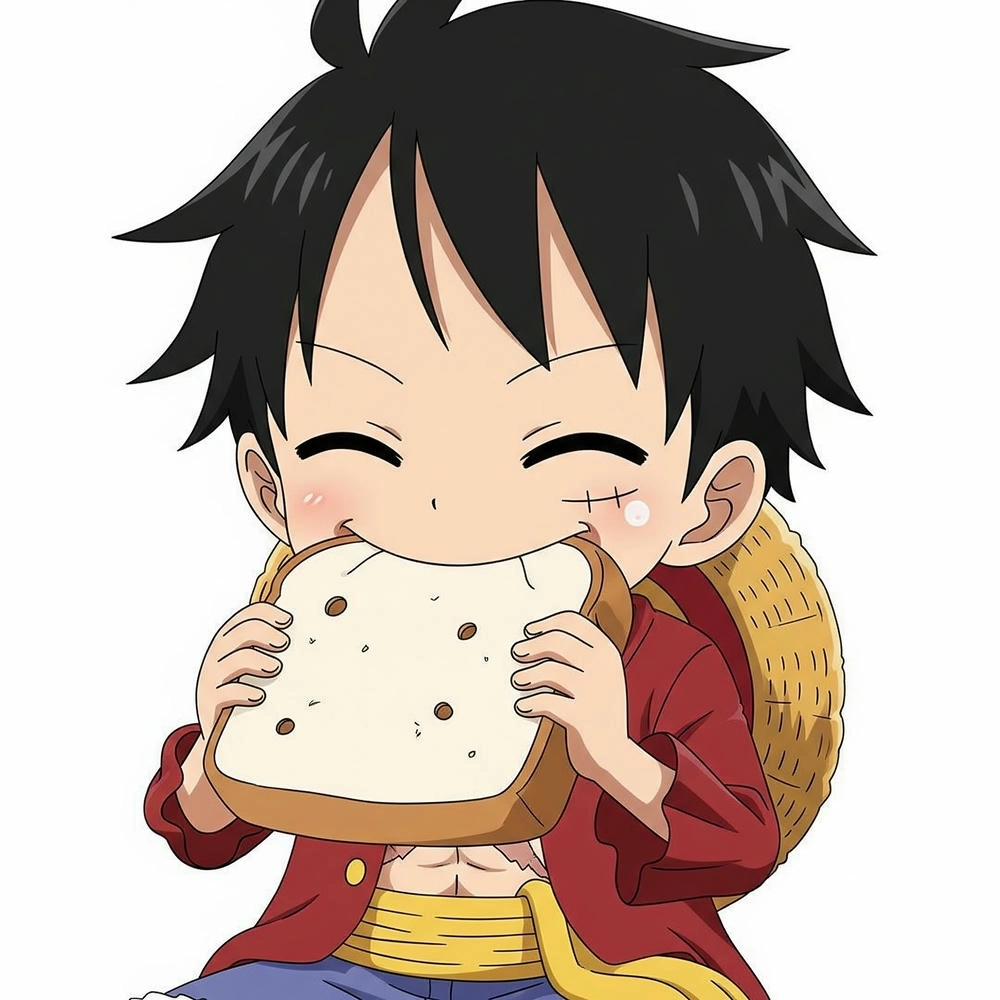 tải ảnh luffy cute chibi chất lượng 4K 
