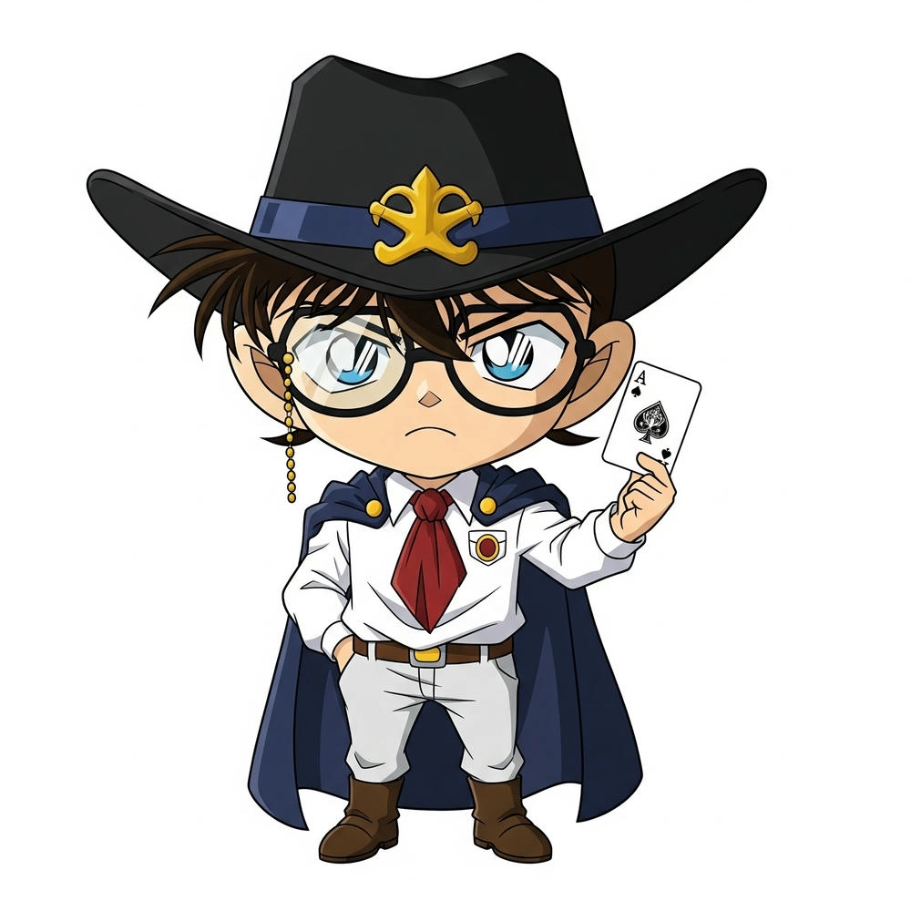 hình ảnh conan chibi cute HD