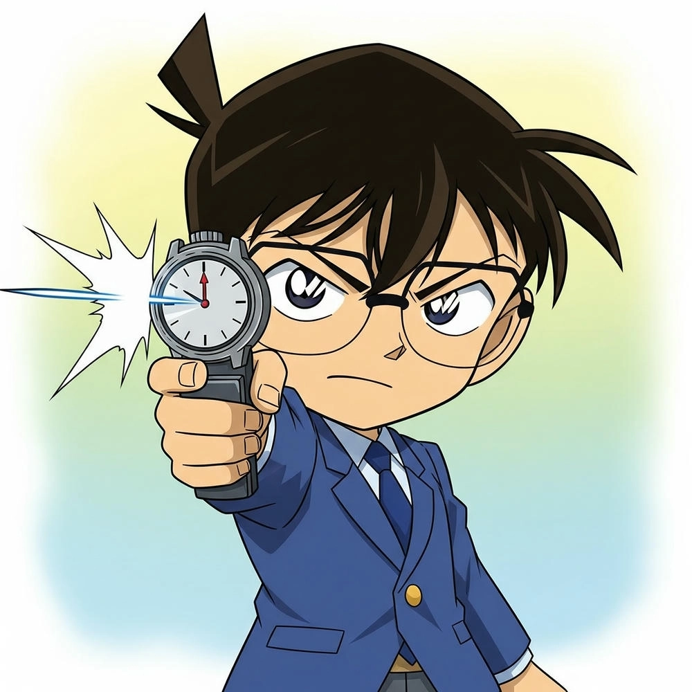hình conan chibi cute siêu nét 