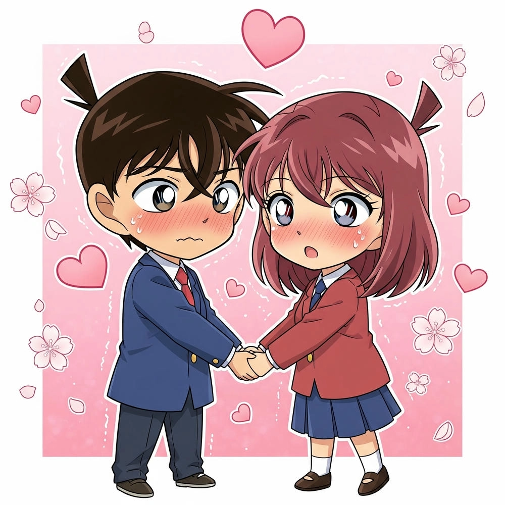 conan chibi ảnh conan cute ngắn gọn 