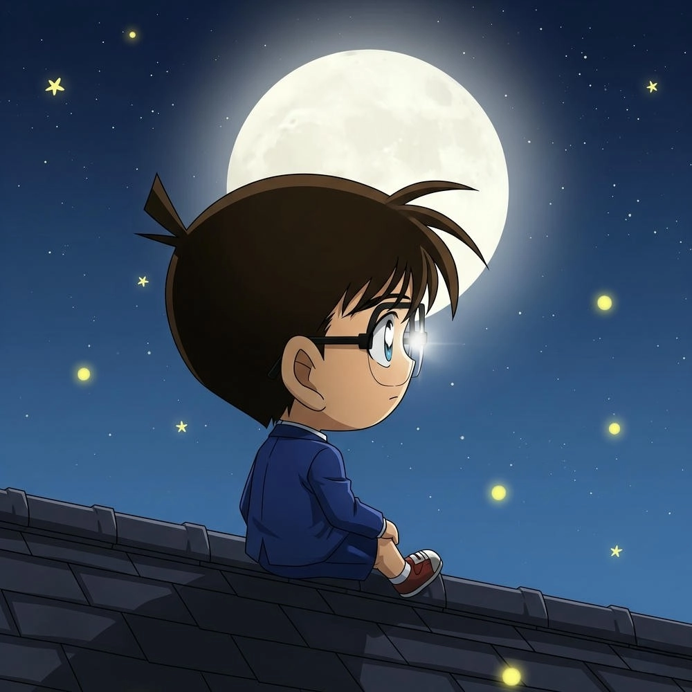 ảnh conan chibi cute độc đáo 
