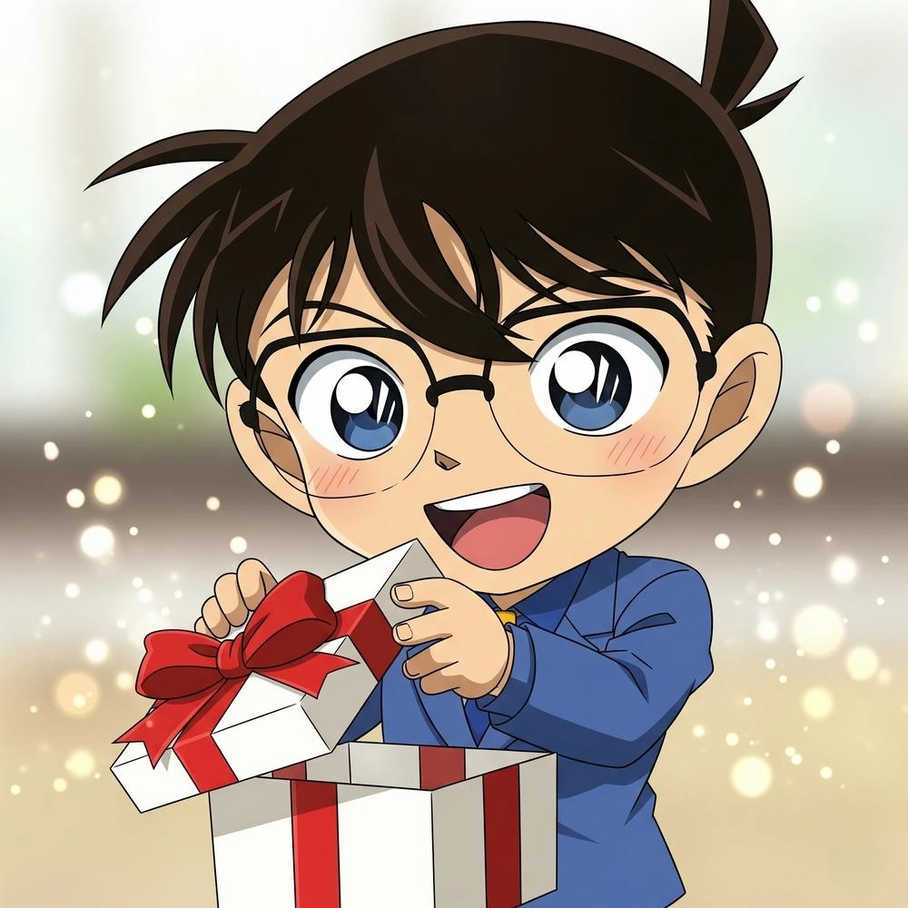 conan chibi ảnh conan cute đẹp 