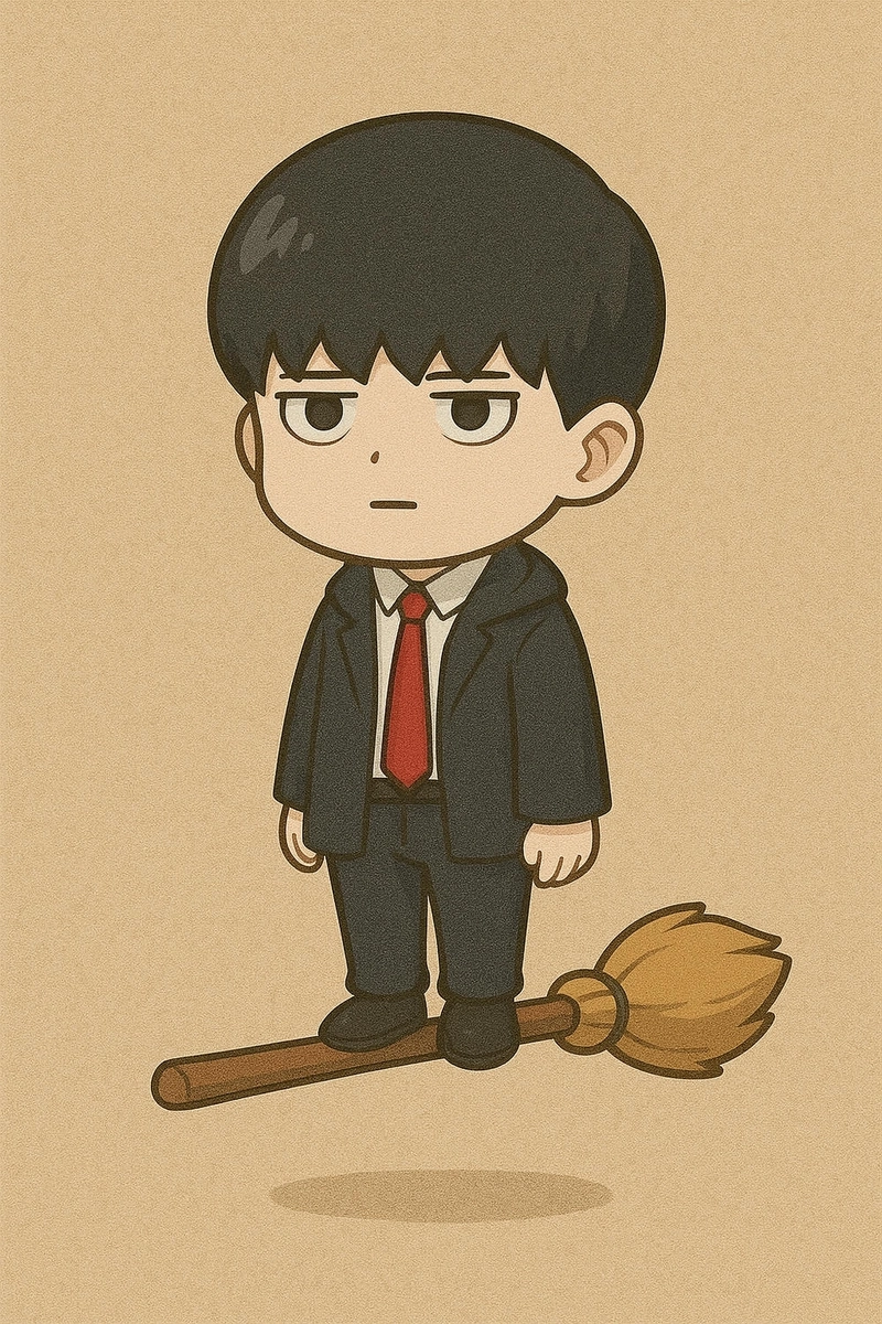 chibi Mashle hoạt hình 