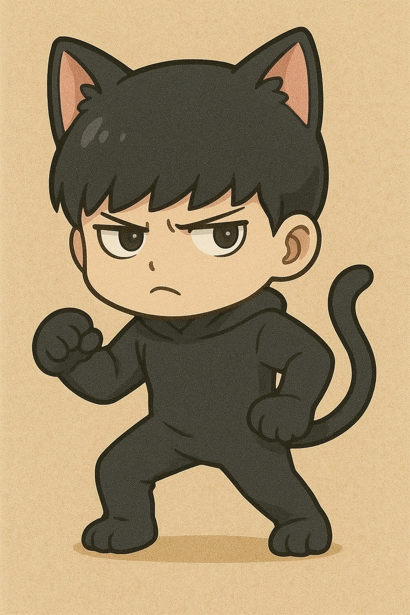 ảnh chibi Mashle cute 