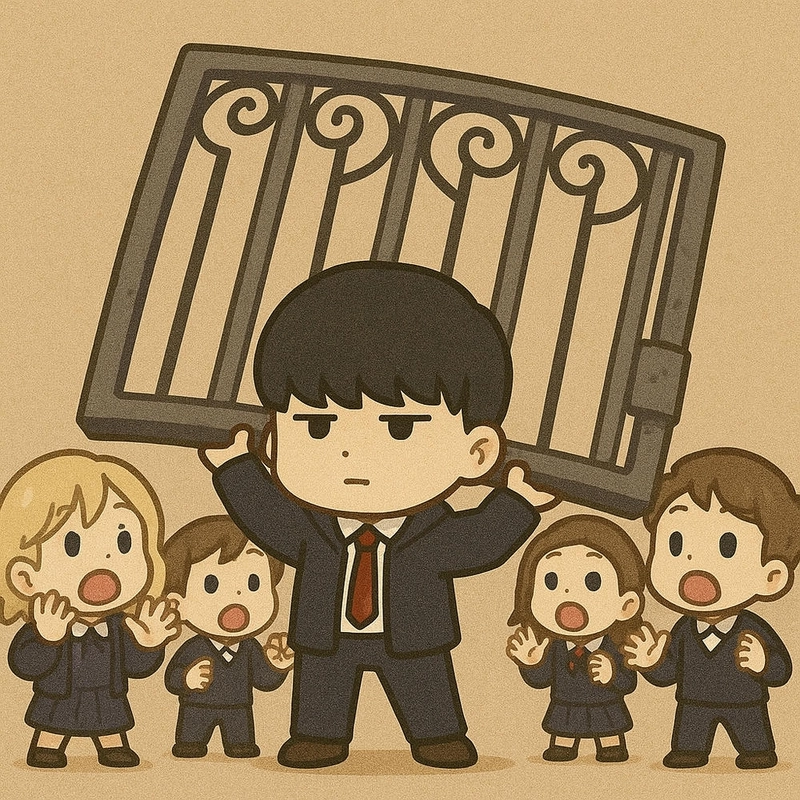 Mashle chibi anime art 