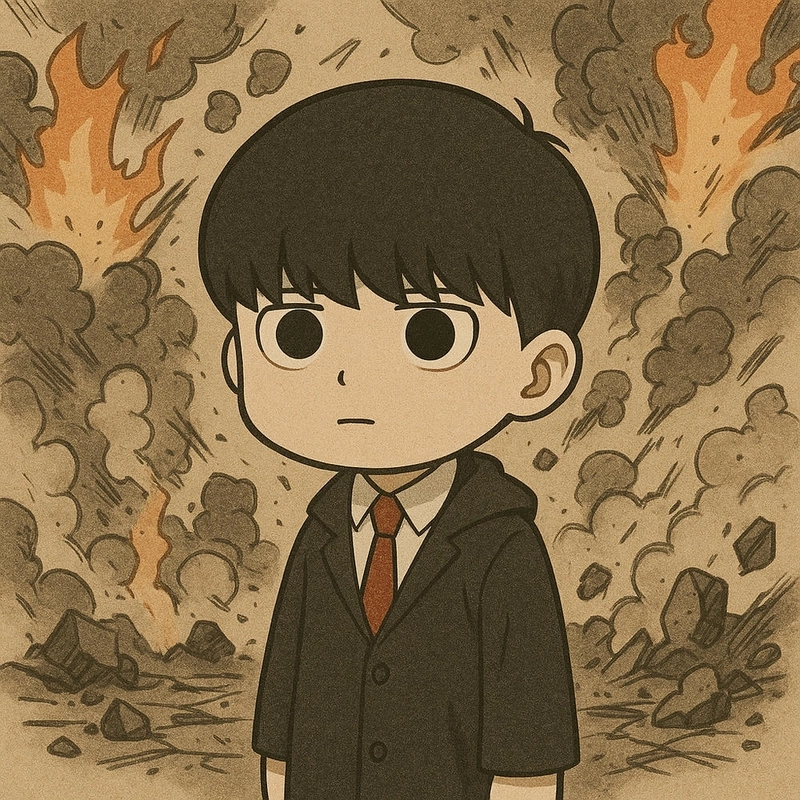hình chibi dễ thương Mashle 