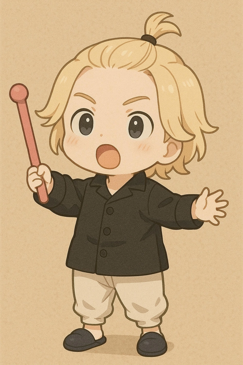 Hình Mikey chibi ngộ nghĩnh 