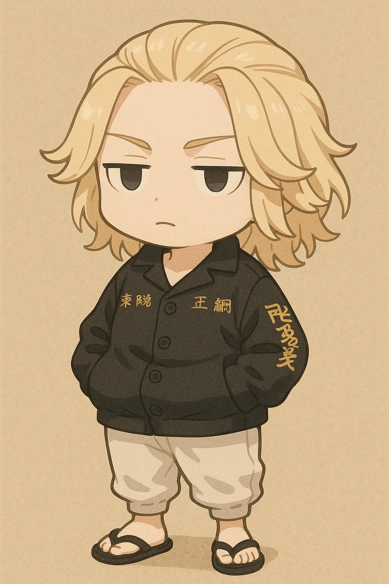Mikey chibi cute cartoon 